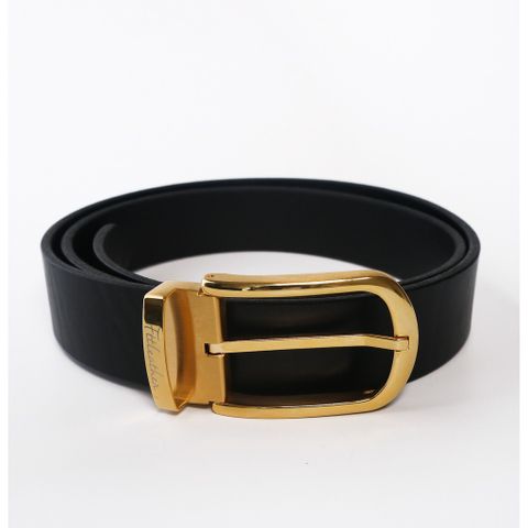 Thắt Lưng Da Bò Nam Fttleather Cao Cấp QMS3459 - Khóa Kim Loại Chống Trầy, Dễ Phối Đồ, Bảo Hành 1 Năm