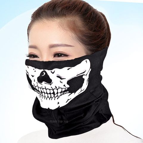 Khẩu Trang Đa Năng Thần Chết Hacker Skull2 - Khăn Phượt Thời Trang Đẹp, Phụ Kiện Sáng Tạo cho Người Yêu Thích Xê Dịch