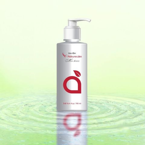 Sữa Tắm V-Naturecare Giúp Làm Sạch Da, Khử Mùi Hôi, Mịn Màng, Không Chất Độc Hại, 190ml - Chăm Sóc Cơ Thể Thiên Nhiên