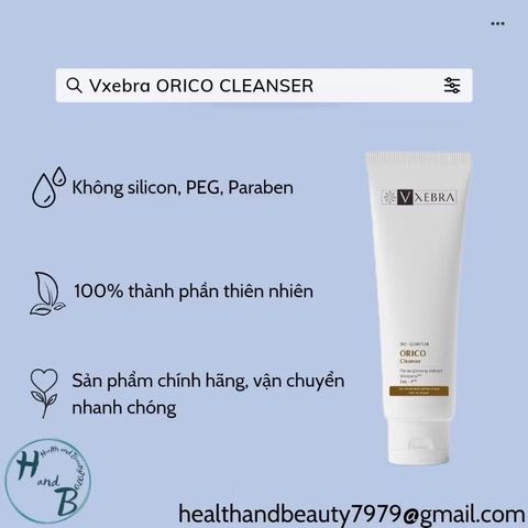 Sữa Rửa Mặt Vxebra Thiên Nhiên 100g - Dành Cho Mọi Loại Da, Làm Sạch Tự Nhiên & Dưỡng Ẩm Da Mềm Mại
