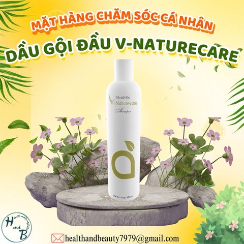 Dầu gội V-Naturecare 300ml - Chống gàu và gãy rụng tóc, chăm sóc tóc mềm mượt tự nhiên, sản phẩm thiên nhiên cho mái tóc khỏe đẹp