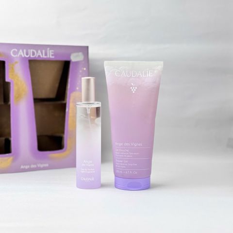 Bộ Quà Tặng Nước Hoa Caudalie Ange Des Vignes 50ml & Sữa Tắm 200ml - Hương Mâm Xôi & Nho Sang Trọng, Quà Tặng Pháp Quyến Rũ