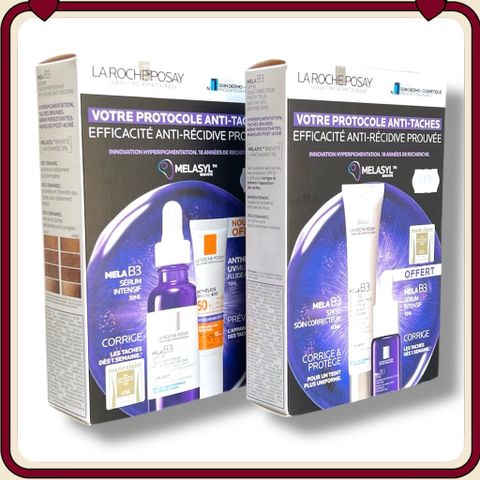 Bộ Chống Nám & Vết Thâm La Roche-Posay Melasyl™ + Kem Chống Nắng SPF50+ - Giải Pháp Toàn Diện Cho Da Sáng Mịn, Ngừa Tăng Sắc Tố