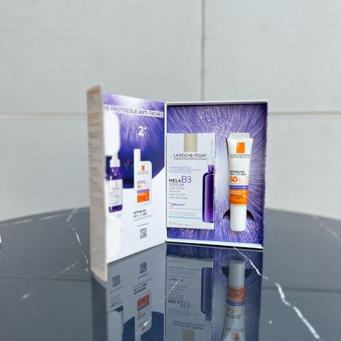 Bộ Chống Nám & Vết Thâm La Roche-Posay Melasyl™ + Kem Chống Nắng SPF50+ - Giải Pháp Toàn Diện Cho Da Sáng Mịn, Ngừa Tăng Sắc Tố