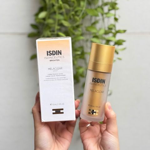 Tinh Chất Làm Mờ Thâm Nám Và Tàn Nhang Isdinceutics Melaclear Advanced 30ml - Giải Pháp Làm Sáng Da, Đều Màu Da, Dưỡng Ẩm Mịn Màng
