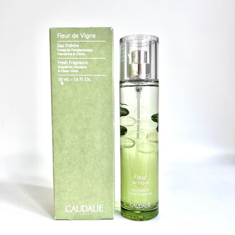 Nước Hoa Tươi Caudalie Fleur de Vigne 50ml - Không Cồn, Hương Cam Chanh Tự Nhiên, Dùng Được Cho Bầu - Chính Hãng Pháp