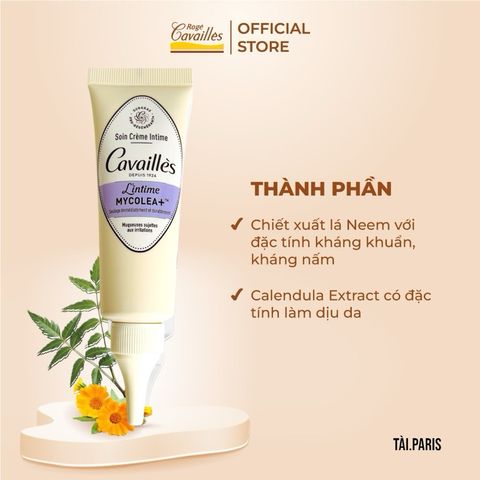 Kem Giảm Ngứa Phụ Khoa 24H Roge Cavaillès 50ml - Làm Dịu Da, Kháng Khuẩn, Phục Hồi Sức Khỏe Da Nhạy Cảm