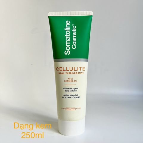 Kem Somatoline Giảm Sần Vỏ Cam và Tan Mỡ Đùi - Kem Chống Cellulite Thermoactive 250ml cho Da Mịn màng, Săn Chắc