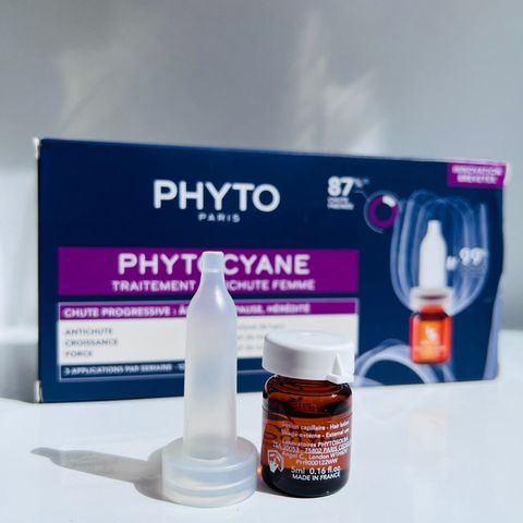 Tinh Chất Mọc Tóc Phyto Phytocyane Giảm Rụng Tóc Cho Phụ Nữ 12 x 5ml - Chăm Sóc Tóc Hiệu Quả, 96% Thành Phần Tự Nhiên