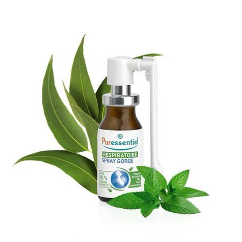 Xịt Họng Keo Ong Puressentiel Respiratoire 15ml - Giảm Ho, Ngứa Họng, Hỗ Trợ Hô Hấp Tự Nhiên, Sản Phẩm  Từ Pháp