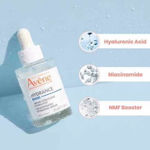 Serum cấp ẩm Avène Hydrance Boost 30ml - Tinh chất phục hồi da nhạy cảm, cấp ẩm sâu, cho làn da dễ kích ứng