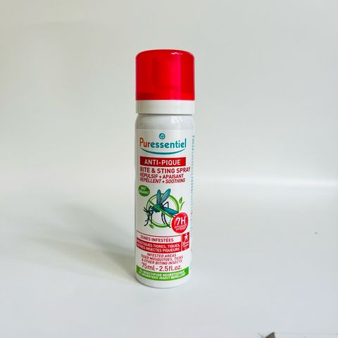 Xịt Đuổi Muỗi và Côn Trùng 100% Thiên Nhiên Puressentiel Anti-Pique 200ml - An Toàn Cho Bé và Gia Đình, Hiệu Quả 7h, Mùi Tinh Dầu Dễ Chịu
