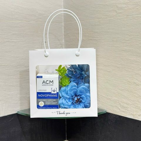Giỏ hoa quà tặng sang trọng - Hộp hoa trang trí sinh nhật, 20/10, 8/3 - Quà tặng ý nghĩa cho phái đẹp và đối tác