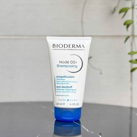 Dầu Gội Giảm Gàu, Da Tiết Bã, Vảy Nến Bioderma Nodé DS+ 125ml - Chăm Sóc Da Đầu Hiệu Quả, Giảm Ngứa, Cân Bằng Dầu Thừa