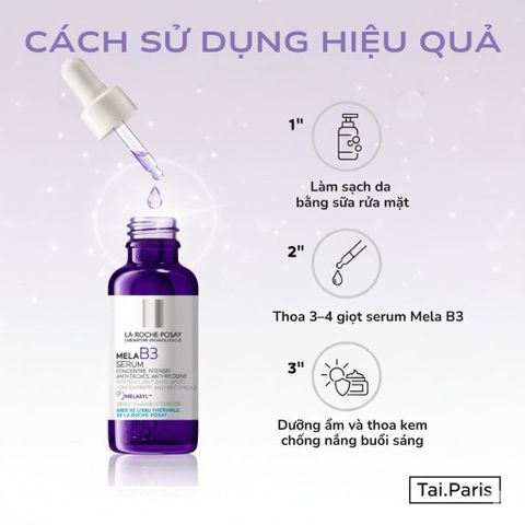 Serum Mela B3 Giảm Thâm Làm Sáng Da La Roche-Posay 50ml - Giải Pháp Cho Làn Da Đều Màu, Sáng Mịn, Không Kích Ứng
