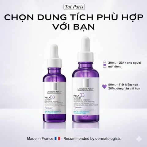 Serum Mela B3 Giảm Thâm Làm Sáng Da La Roche-Posay 50ml - Giải Pháp Cho Làn Da Đều Màu, Sáng Mịn, Không Kích Ứng