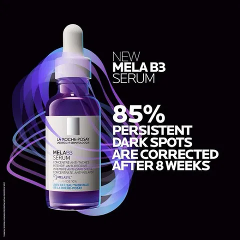 Serum Mela B3 Mờ Nám Trắng Da La Roche-Posay 30ML - Giải Pháp Dưỡng Da Sáng Mịn Đều Màu, Tinh Chất Niacinamide 10%