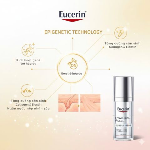 Tinh Chất Eucerin Hyaluron-Filler 30ml - Serum Trẻ Hoá Da, Căng Mịn, Phù Hợp Mọi Loại Da
