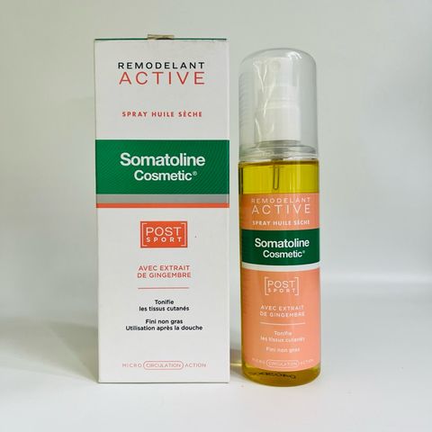 Dầu Dưỡng Da Somatoline Cosmetic - Xịt Giảm Mỡ Săn Chắc Da Sau Thể Thao 125ml, Giúp Đàn Hồi, Mềm Mại và Mượt Mà