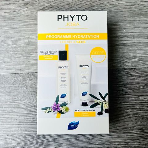 Bộ Gội Xả PhytojobA Intense Hydration - Dưỡng Ẩm, Giảm Gãy Rụng, Tóc Mềm Mượt Khô Xoăn 250ml & 150ml