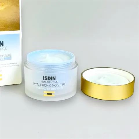 Kem Dưỡng Da Mặt Isdin Hyaluronic Moisture 50ml - Kiểm Soát Dầu, Se Khít Lỗ Chân Lông, Dưỡng Ẩm Sâu, Chống Lão Hóa Cho Da Dầu & Kết Hợp