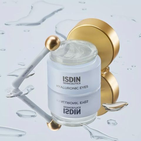 Kem Dưỡng Mắt ISDIN Isdinceutics Hyaluronic Eye 15g - Cấp Ẩm, Làm Mờ Quầng Thâm, Giúp Đôi Mắt Tươi Trẻ, Rạng Rỡ