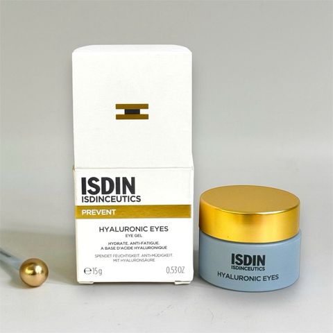Kem Dưỡng Mắt ISDIN Isdinceutics Hyaluronic Eye 15g - Cấp Ẩm, Làm Mờ Quầng Thâm, Giúp Đôi Mắt Tươi Trẻ, Rạng Rỡ