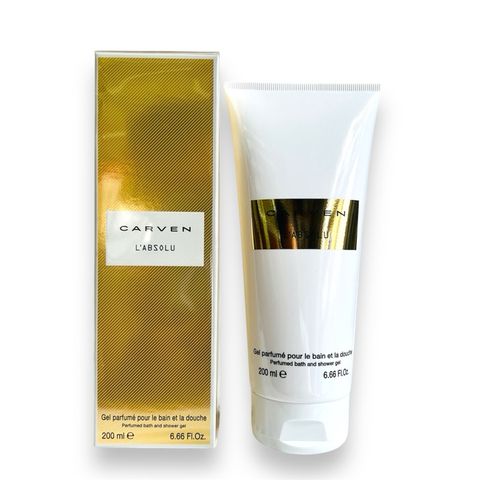 Sữa Tắm Nước Hoa Carven L'Absolu 200ml - Hương Thơm Quyến Rũ, Dưỡng Ẩm Da, Sang Trọng, Hàng Chính Hãng Pháp