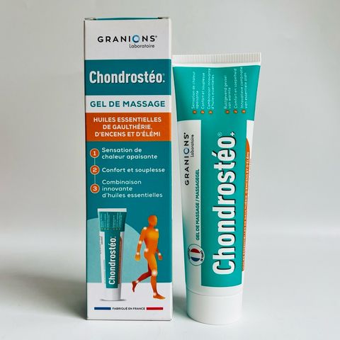Gel Xoa Bóp Giảm Đau Khớp Granions Chondrostéo 100ml - Gel Massage Chống Viêm, Thoải Mái Khớp, Giải Quyết Đau Nhức Hiệu Quả