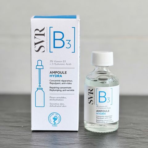 Tinh Chất Phục Hồi SVR Ampoule B3 Hydra 30ml - Cấp Nước, Làm Dịu Da Nhạy Cảm, Da Khỏe Mạnh Sau 7 Ngày Sử Dụng