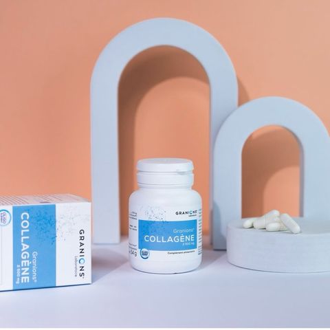 (sale date 11/26) Viên Uống Collagen Granions 2500mg -  Giảm Nếp Nhăn, Tăng Cường Độ Đàn Hồi Cho Da - 60 Viên