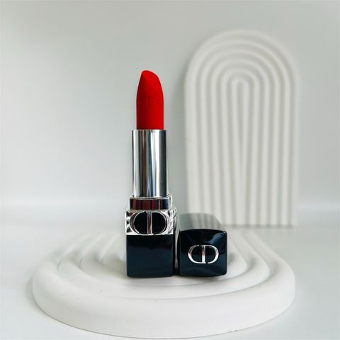 Son Dior 760 Favorite Rouge Dior Lip Balm - Đỏ Hồng Lì Mịn Màng, Son Dưỡng Độc Quyền Cho Mọi Dịp (unbox)