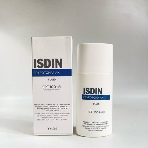 Kem Chống Nắng ISDIN ERYFOTONA AK Fluid SPF100+ 50ml - Bảo Vệ DNA, Dùng Cho Mọi Loại Da