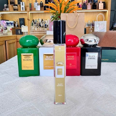 Nước Hoa eGris Montaign Blanc Imperial 10ml - Hương Trầm, Bách Xù, Hoa Hồng, Gỗ Quý, Dịu Ngọt, Dấu Ấn Quyến Rũ Suốt Ngày
