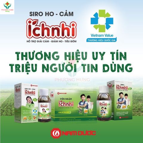 Siro Ho Cảm Ích Nhi 30 gói - Hỗ trợ giảm ho, sổ mũi, tiêu đờm cho trẻ nhỏ và phụ nữ mang thai - Sản phẩm thiên nhiên an toàn