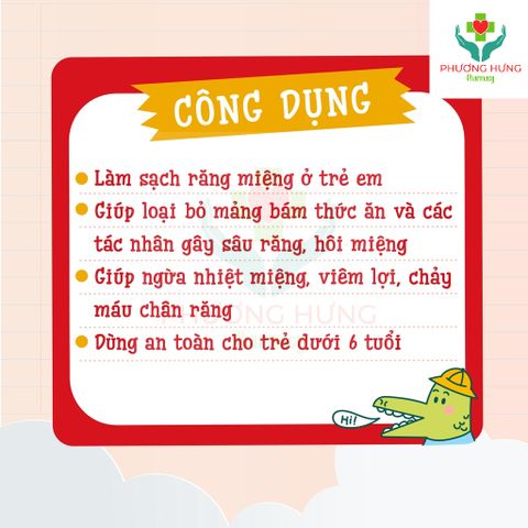 Kem Đánh Răng Thảo Dược Ích Nhi 50g - Bảo Vệ Răng Sữa, Ngừa Sâu Răng Cho Bé Dưới 6 Tuổi, An Toàn Cho Trẻ Em