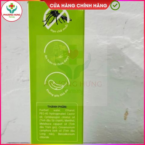 Xịt Chống Muỗi An Bảo Nam Dược 80ml - An Toàn Từ Thảo Dược, Hương Thơm Đuổi Muỗi & Côn Trùng Cho Trẻ Từ 3 Tuổi Trở Lên