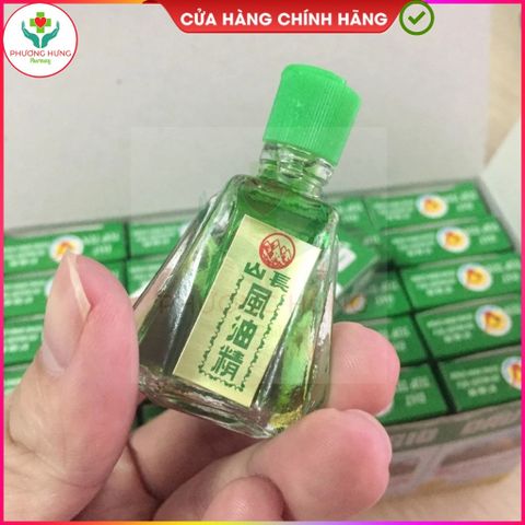 Dầu Gió Trường Sơn Hỗ trợ giảm ho, sổ mũi, nhức đầu, buồn nôn, đau bụng - Lọ 2,5ml
