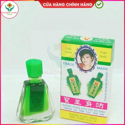 Dầu Gió Trường Sơn Hỗ trợ giảm ho, sổ mũi, nhức đầu, buồn nôn, đau bụng - Lọ 2,5ml