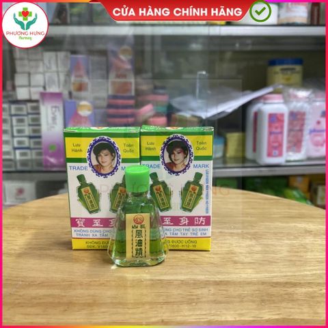 Dầu Gió Trường Sơn Hỗ trợ giảm ho, sổ mũi, nhức đầu, buồn nôn, đau bụng - Lọ 2,5ml