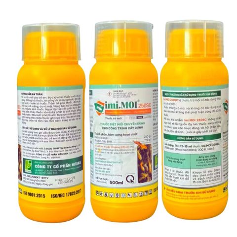 Thuốc trừ mối IMI.MOI 250SC 50ml - Giải pháp an toàn, hiệu quả diệt mối tận gốc cho công trình và nhà ở, bảo vệ lâu dài.