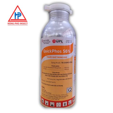 Thuốc Diệt Mọt QuickPhos 56% 1kg - Hiệu Quả Cao Trong Diệt Mọt Ngũ Cốc, An Toàn, Nhập Khẩu Từ Ấn Độ