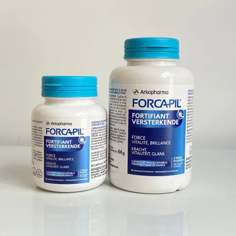 Viên Uống Arkopharma Forcapil Fortifiant 60 viên - Bổ Sung Dinh Dưỡng Tóc và Móng, Giảm Gãy Rụng, Tăng Cường Sức Khỏe Tóc