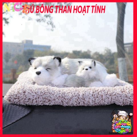 Gấu Bông Mèo Hoa Cúc Khử Mùi Ô Tô - Lõi Than Hoạt Tính Lọc Không Khí Dễ Thương Trang Trí Nội Thất Xe Hơi