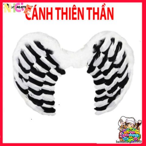 Cánh Thiên Thần Cosplay Halloween - Lông Ngỗng Đen Sang Trọng 60cm, Phụ Kiện Hóa Trang Độc Đáo cho Tiệc Tùng và Lễ Hội