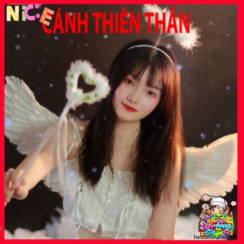 Cánh Thiên Thần Cosplay Trẻ Em - Phụ Kiện Hóa Trang Độc Đáo Cho Halloween & Tiệc Tùng - Kích Thước Đa Dạng, An Toàn, Tiện Lợi