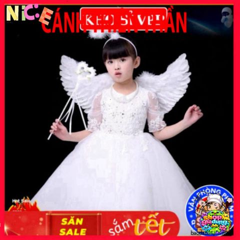 Cánh Thiên Thần Cosplay Trẻ Em - Phụ Kiện Hóa Trang Độc Đáo Cho Halloween & Tiệc Tùng - Kích Thước Đa Dạng, An Toàn, Tiện Lợi