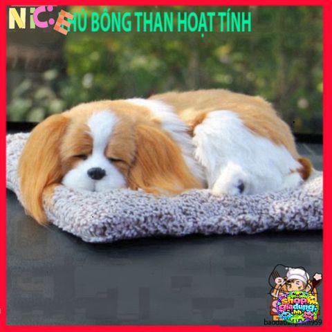 Chó Bông Khử Mùi Than Hoạt Tính - Đồ Trang Trí Ô Tô Dễ Thương, Khử Mùi Hiệu Quả và An Toàn cho Gia Đình
