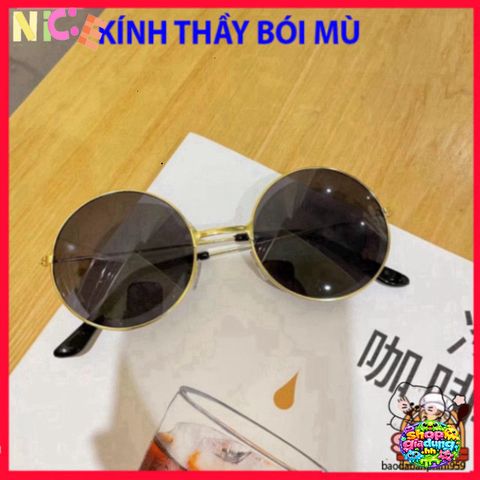 Kính Mát Gọng Tròn D182 - Phong Cách Thời Trang Độc Đáo Cho Nam Nữ, Bảo Vệ Đôi Mắt Khi Di Chuyển Ngoài Trời