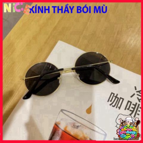 Kính Mát Gọng Tròn D182 - Phong Cách Thời Trang Độc Đáo Cho Nam Nữ, Bảo Vệ Đôi Mắt Khi Di Chuyển Ngoài Trời
